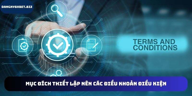 Việc thiết lập nên điều khoản 8XBET có mục đích gì?